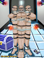 Rena,Ryuna ,Runna Bondage mummy V2 Animated with sound