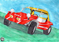 We want it Red, with a Yellow hood...
