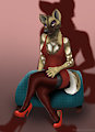 African Wild Dog Lady