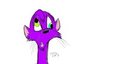 Screwwy the Purple Weasel. by SaphireBlueflame