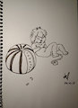 Inktober 24 Chop by Lef