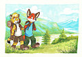 Impressionist hiking