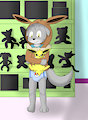 Eevee Wolfie by HydroFTT