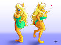 [A-T] Michelle the Dingo Dog by JAMEArts