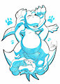 Inktober 26: Paws by silverdragon
