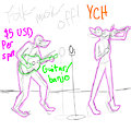 YCH: Fiddle-fight!