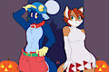 Halloween 2018: Liberty & Amber