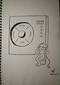Inktober 27 Thunder by Lef