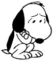 Snoopy Sad