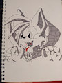 Inktober 2018 Day 5 Drawtober Blood sucker