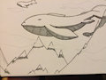 Inktober 2018 Day 12 Whale by FoxKai