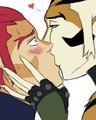 Surprise Kisses by AmericanYangire