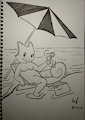 Inktober 30 Jolt by Lef