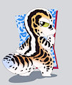 Commission - African fat-tailed gecko