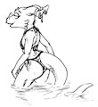 Gone for a dip by totalgary