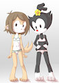 Gift: Dot and Izzy (SFW) by Sakuramoto