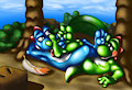 [SCENE] Yoshis by Ausup