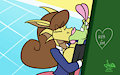 Animated makeout session!