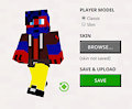 Jack Raccoon Minecraft skin