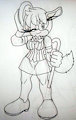 Star the Chinchilla dance outfit and casual outfit