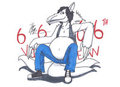 Anteater Sona 6666th view _old art_ by Fimp