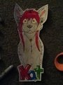 Kat Badge by nekokittykatarin