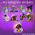 Telegram Stickers by mangajag