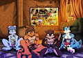 calling friends to play