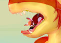 Angelpatamon eat Aroxxis by Vercursar