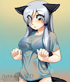 Mila wet shirt