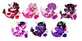 Huevember dragons 10 to 16!