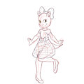 Sandy Beaver-Roberts new dress