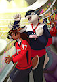 Hockey Game by vidar