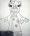 Hana the Panda! (Collab with Cyborghedgehog)