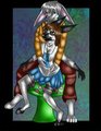 Lapines in Wonderland - Halloween Commission by dragonmanmike