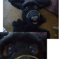 Tribal wolf head by ShweeWolfCraftz