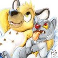 Philodidelphis and a Poochyena
