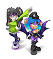 Commission: Penny and Skull