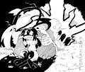 Lucario Meets a Scary Raichu