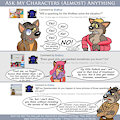 Ask My Characters - Spank Spank Spank by Micke