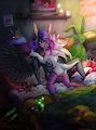 Happy Birthday Nastya!~!~!~!~!~! by SavageMew