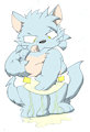 Gordo molhado.