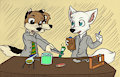 Pent shows Arthur some Science