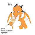 little dragon orange