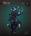 Blue Kobold Adoptable
