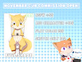 November Commission Open! (Limited)