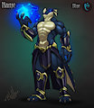 Blue Dragonborn Adoptable by Bleats