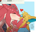 ::ASK RINKU:: Kiss by TheMidnightWolfRaven