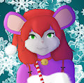 Chuck Xmas Mouse WIP