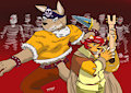 The Rogue and The Bard by puppywulf